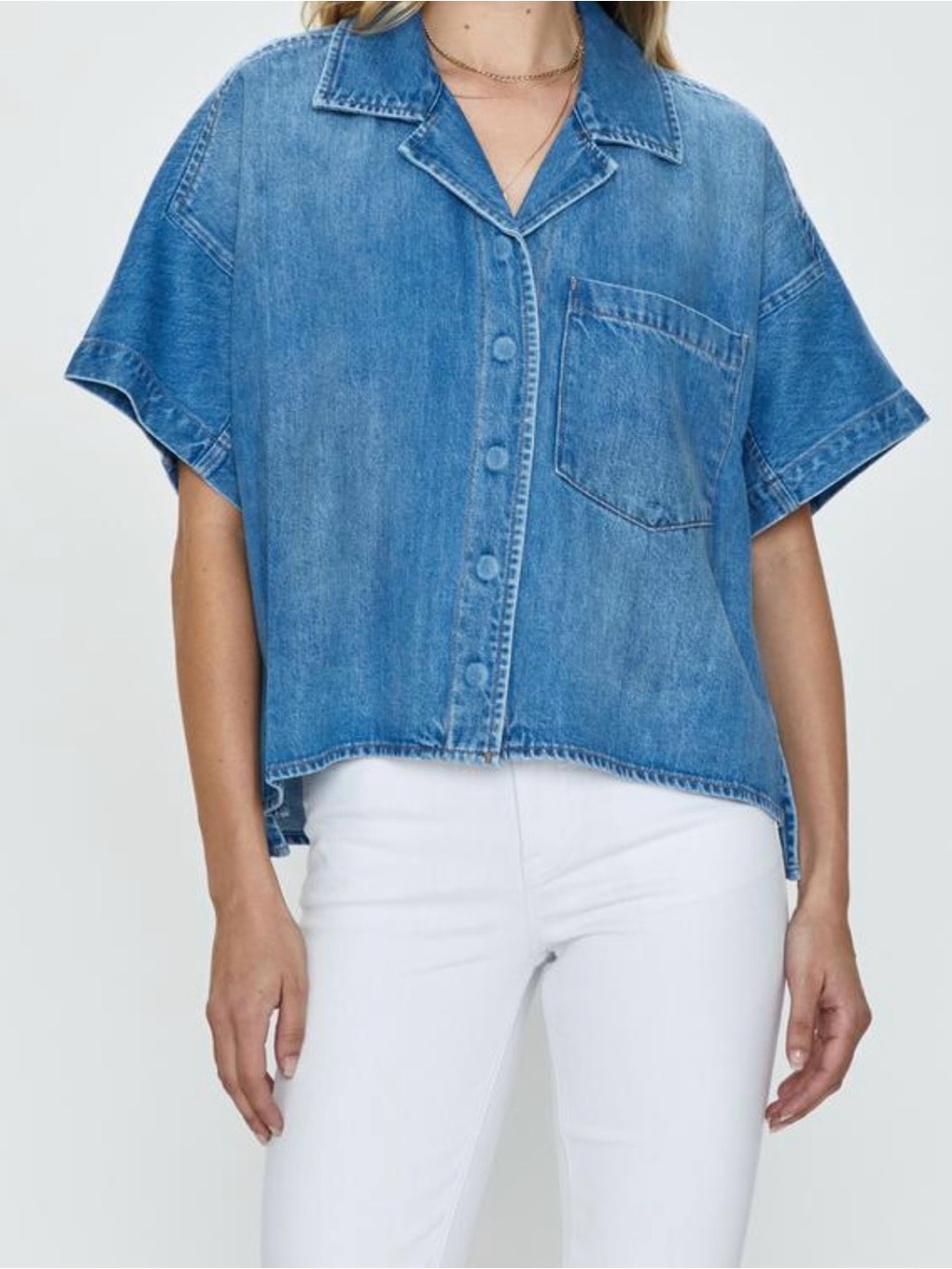 Pistola Denim Della Camp Shirt - Vista